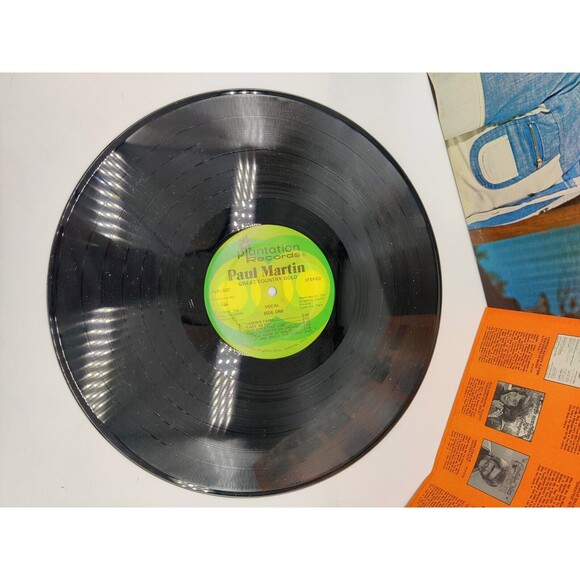 Vintage 1979 Paul Martin Great Country Gold Album Record Vinyl Mountain Records - Picture 8 of 10
